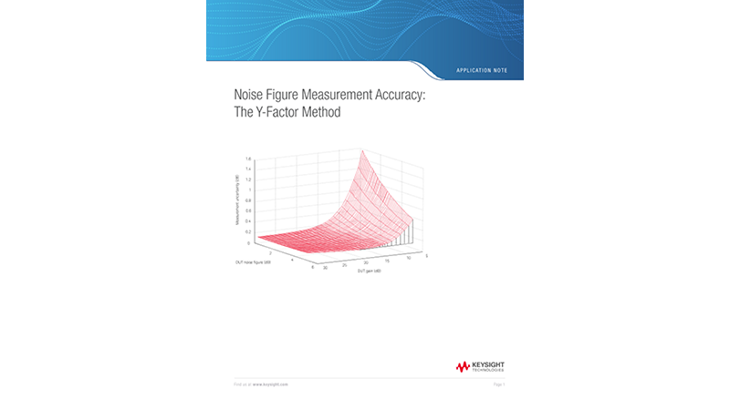 Noise Figure Measurement Accuracy: The Y-Factor Method