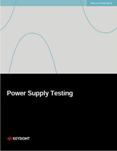 Power Supply Testing with Electronic Loads