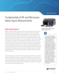 Fundamentals of RF and Microwave Noise Figure Measurements