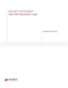 Zero Volt Electronic Load