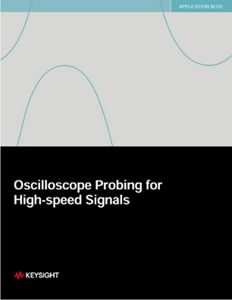 Oscilloscope Probing for High-speed Signals