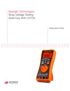 Stray Voltage Testing Made Easy With Handheld DMMs