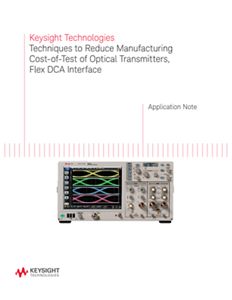 Dca X Sampling Oscilloscopes Keysight