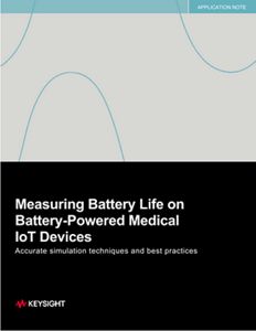 Measuring Battery Life on Battery-Powered Medical IoT Devices