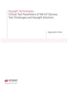 Critical Test Parameters of NB-IoT