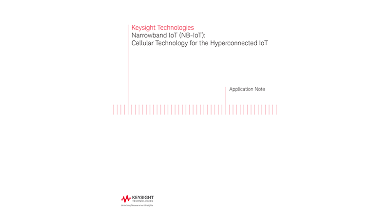 NB IoT – Cellular Technology for the Hyperconnected IoT