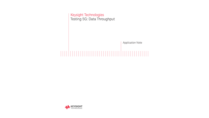 Testing 5G: Data Throughput