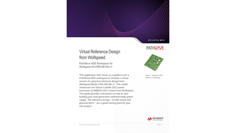 Virtual Reference Design from Wolfspeed