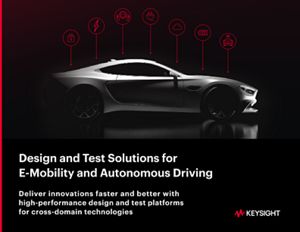 Design and Test Solutions for Automotive & Energy