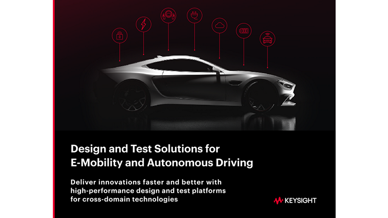 Design and Test Solutions for Automotive & Energy