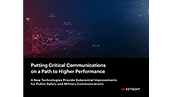 Putting Critical Communications on a Path to Higher Performance