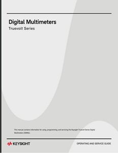Truevolt Series Digital Multimeters Operating and Service Guide (PDF format)
