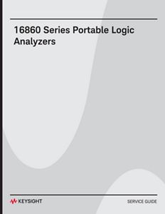 16860 Series Portable Logic Analyzer Service Guide