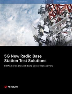 5G New Radio Base Station Test Solutions