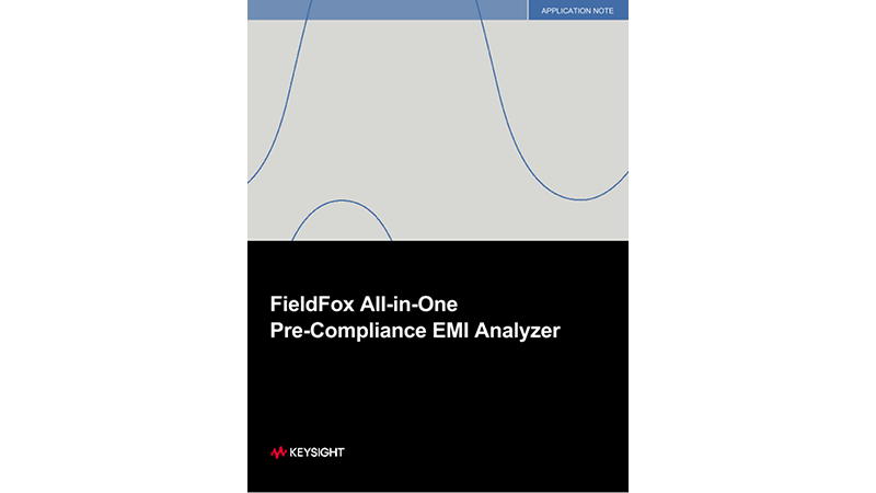 FieldFox All-in-One Pre-Compliance EMI Analyzer