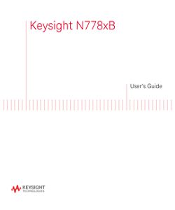 N7782b Per 分析仪 高达 50 Db 的 Per 测量 Keysight