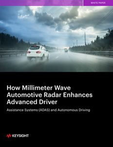 How Millimeter Wave Automotive Radar Enhances Advanced Driver Assistance Systems (ADAS) and Autonomous Driving