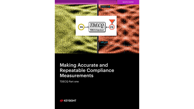 TDECQ Part 1 – Accurate Compliance Measurements
