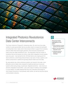 Integrated Photonics Revolutionize Data Center Interconnects 