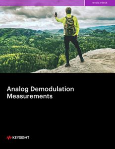 Analog Demodulation Measurements