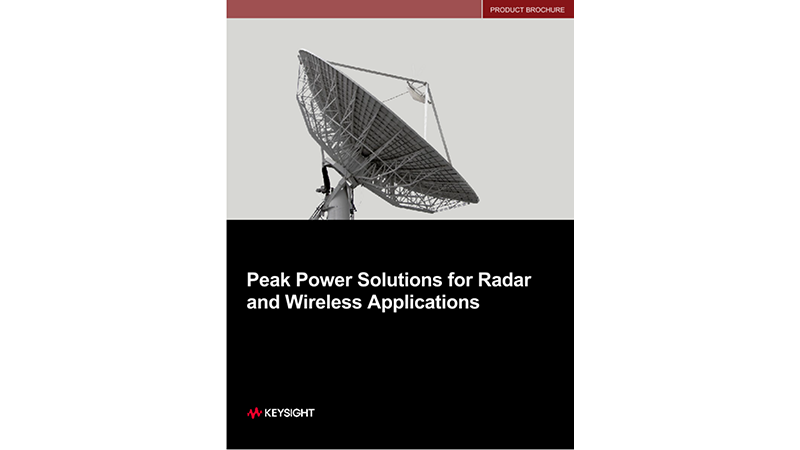 Peak Power Solutions for Radar and Wireless Applications  