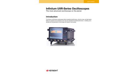 Infiniium Uxr Series Oscilloscopes