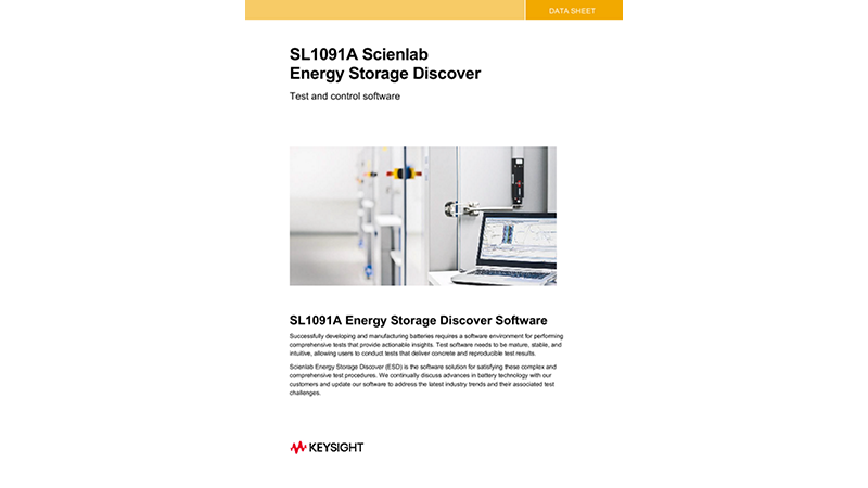SL1091A Scienlab Energy Storage Discover