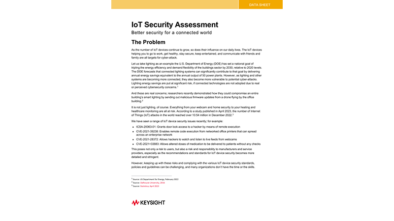 IOT Security Assessment