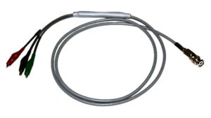 N1415A Triax to Alligator Cable, 200 V, 1.5 m