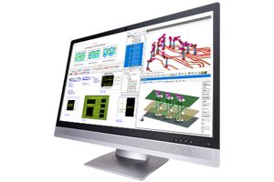 A Keysight network analyzer