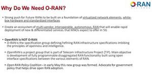 Lesson 2 - Why Do We Need O-RAN?