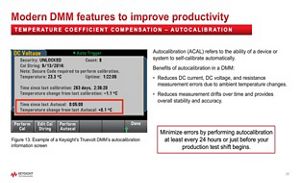 Lesson 4 - Modern DMM Features to Improve Productivity