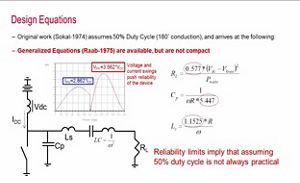 Lesson 4 - Class E Power Amplifiers 