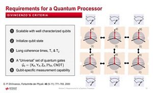 Lesson 4 - Requirements for building a Superconducting Quantum Processor
