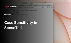 第 7 課 - 注意大小寫：在 SenseTalk 中管理大小寫敏感性