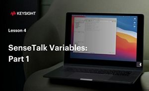 第4課 - 理解SenseTalk中的變數（第一部分）