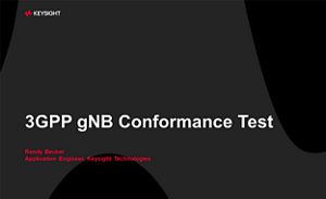 3GPP gNB Conformance Testing