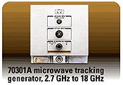 70301A Microwave Tracking Generator, to 18 GHz