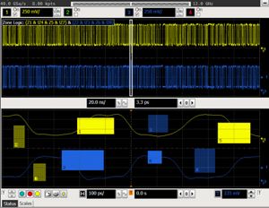 90000-、V-、Z-、UXRシリーズ オシロスコープ用 D9120SCNA InfiniiScan波形・イベント検索ソフトウェア