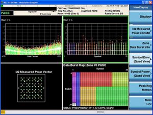 U9075A EXT용 WiMAX 802.16 OFDMA 측정 어플리케이션