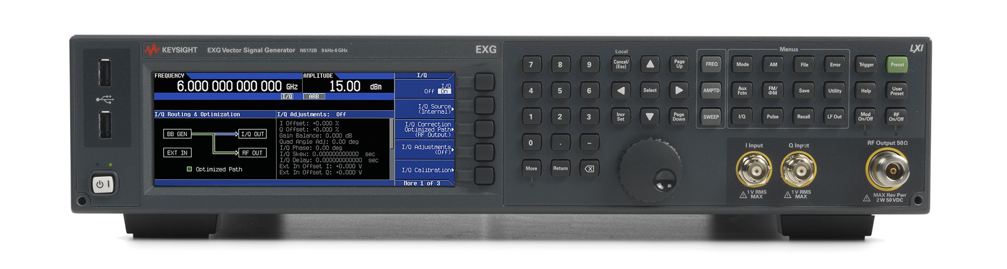9 kHz to 6 GHz Keysight Premium Used N5172B-506 - Stock Image 2