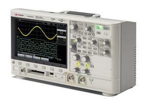 MSOX2002A オシロスコープ：70 MHz、2個のアナログチャネルと8個