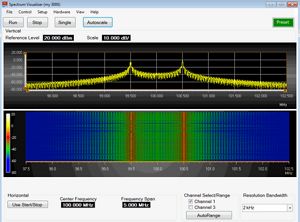 64996A Oscilloscope Spectrum Visualizer (OSV) Software