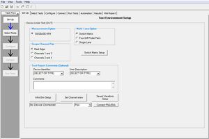 N8829A 100GBASE-KR4 Ethernet Compliance Software for Infiniium Oscilloscopes