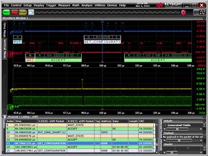 N8835A eSPIプロトコルトリガ／デコード