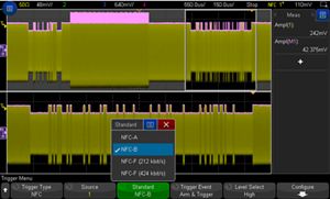 M9240NFCA NFC Automated Test Software for M924XA Series Oscilloscopes