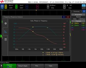DSOX4FRA Frequency Response Analysis (FRA) for InfiniiVision 4000 X-Series Oscilloscopes