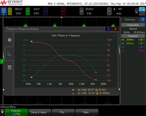 DSOX6FRA Frequency Response Analysis (FRA) for InfiniiVision 6000 X-Series Oscilloscopes