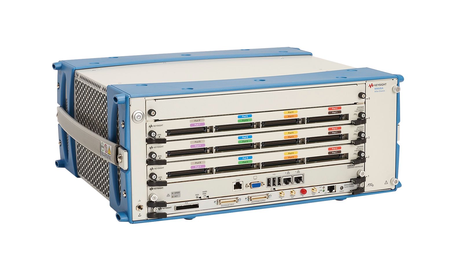 Logic Analyzer Module / 136 Channels / 12.5 GHz Timing Zoom / 5 GHz Timing / 350 MHz Base Keysight Premium Used U4164A - Stock Image 3
