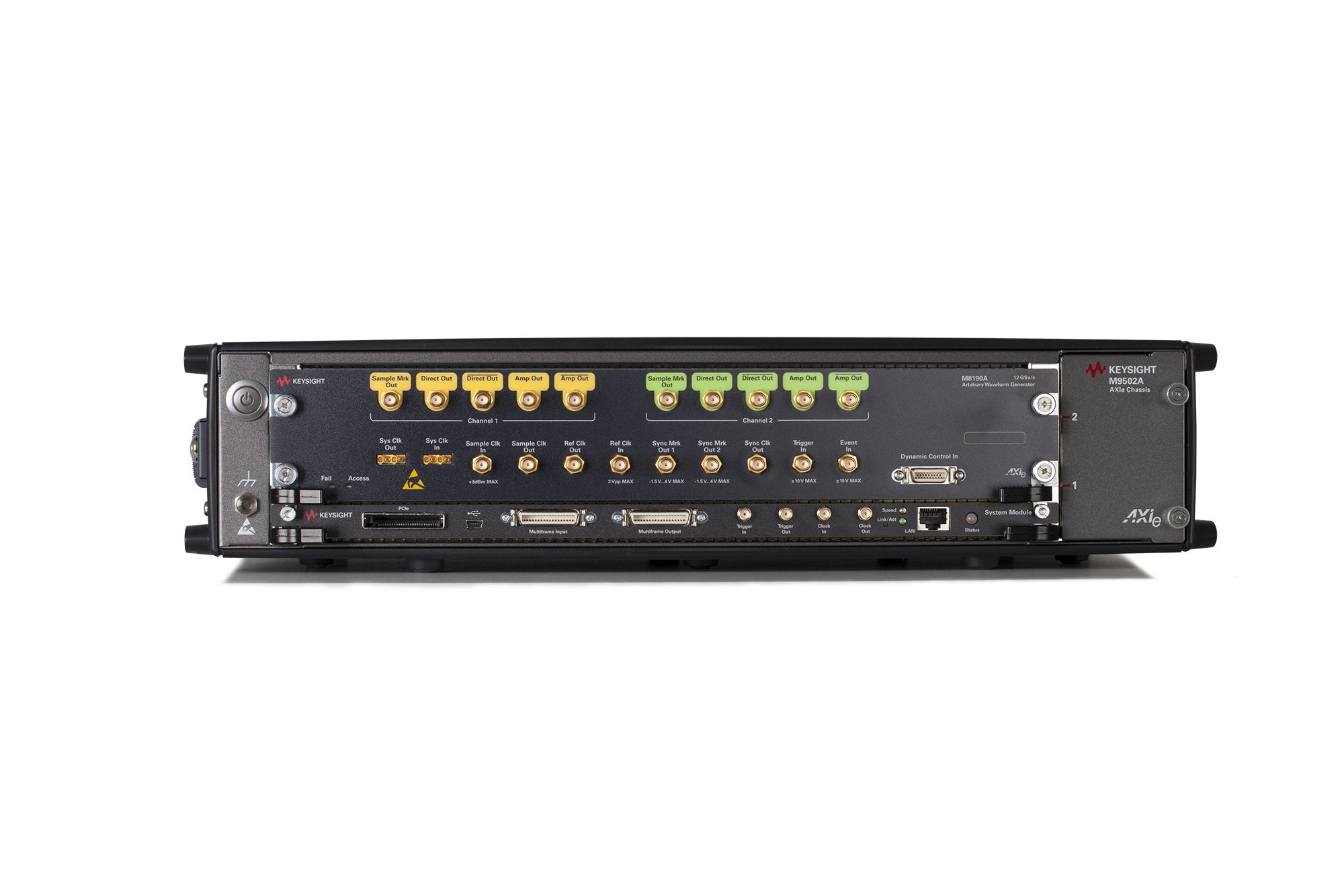 2 Channels Keysight Premium Used M8190A-002 - Stock Image 1
